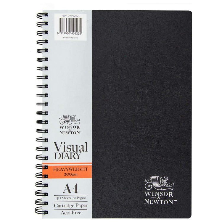 Winsor & Newton Visual Diary 200gsm A4 & A5