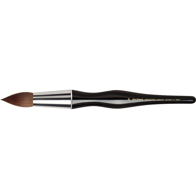 Da Vinci Maestro Kolinsky Round Brushes - Series 10