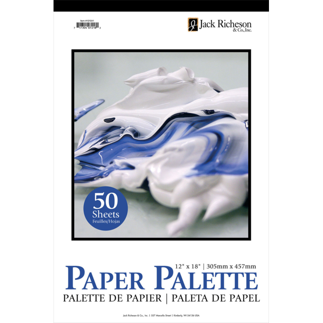 Richeson Disposable White Paper Pallete