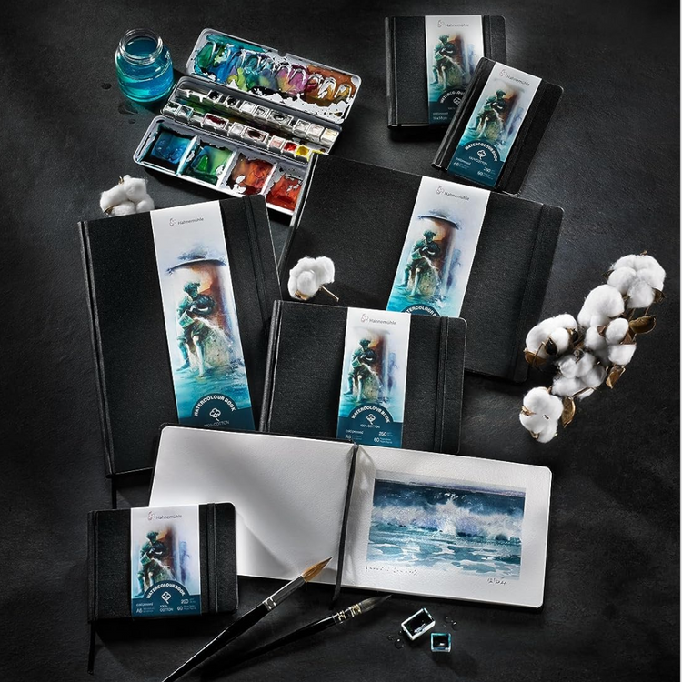 Hahnemuhle Watercolour Book 100% Cotton 250gsm