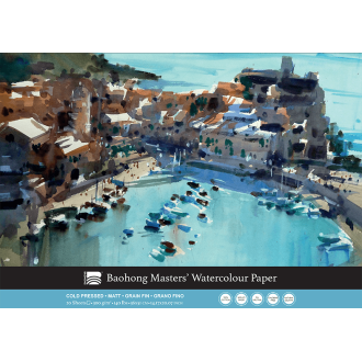 Baohong Watercolour Blocks - 360 x 510mm - Smooth / Medium / Rough