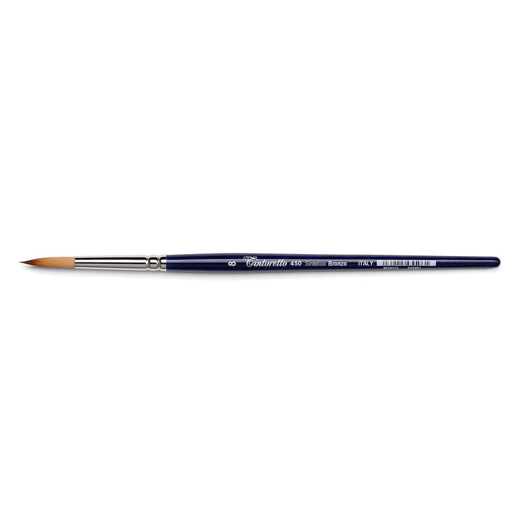 Tintoretto Round Bronze Synthetic Brush – Series 450
