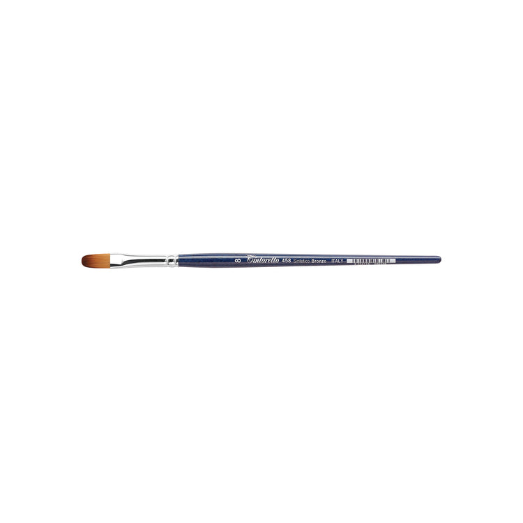 Tintoretto Filbert Bronze Synthetic Brush – Series 458