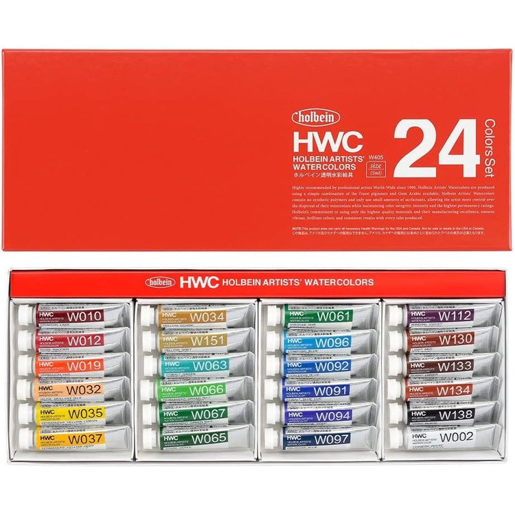 Holbein Watercolour Set 5ml Tubes