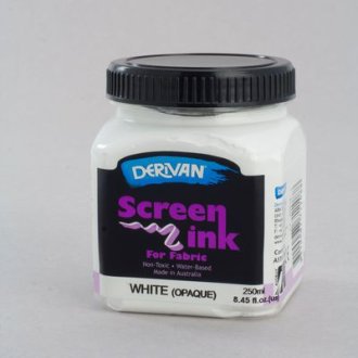 Derivan Fabric Screen Ink 250ml