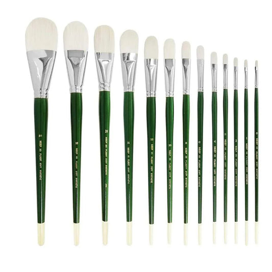 Neef 95 Filbert - Stiff Synthetic