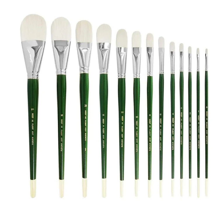 Neef 95 Filbert - Stiff Synthetic