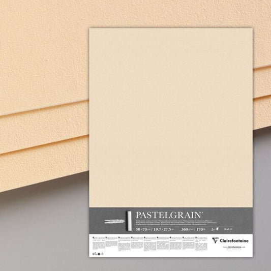 Clairefontaine Pastelgrain Paper 50 x 70cm - In store pick up only
