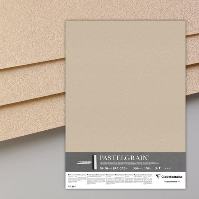 Clairefontaine Pastelgrain Paper 50 x 70cm - In store pick up only