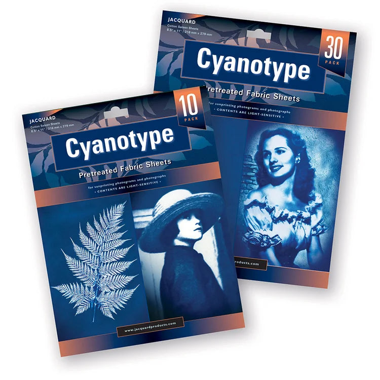 Jacquard Cyanotype Sheets - 8.5" X 11"