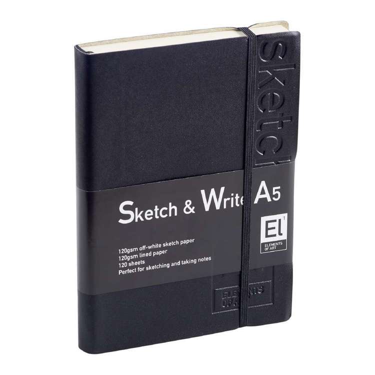 Elements of Art Sketch and Write Book - A6 / A5 / A4