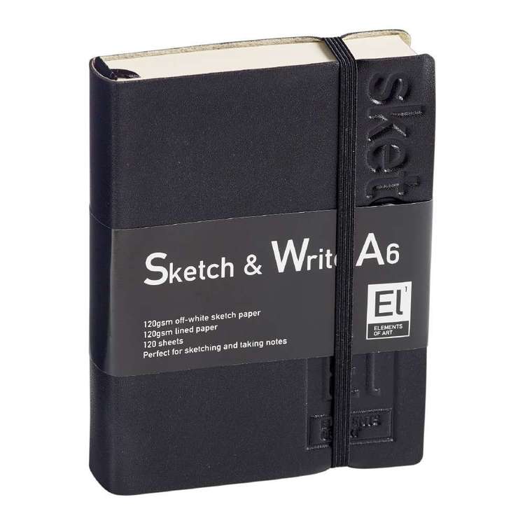 Elements of Art Sketch and Write Book - A6 / A5 / A4