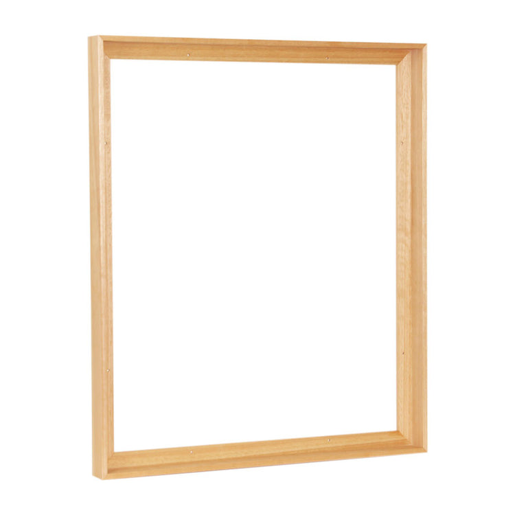 Hardwood Float Frames - Raw Blond - 45mm Deep