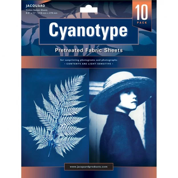 Jacquard Cyanotype Sheets - 8.5" X 11"