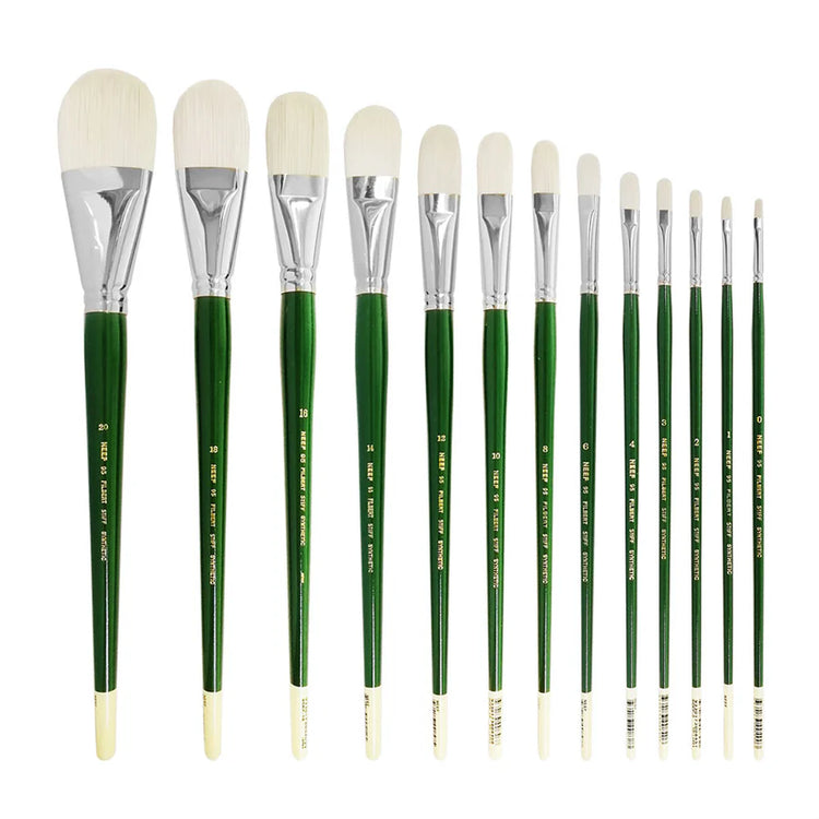 Neef 95 Filbert Stiff Synthetic Size 2