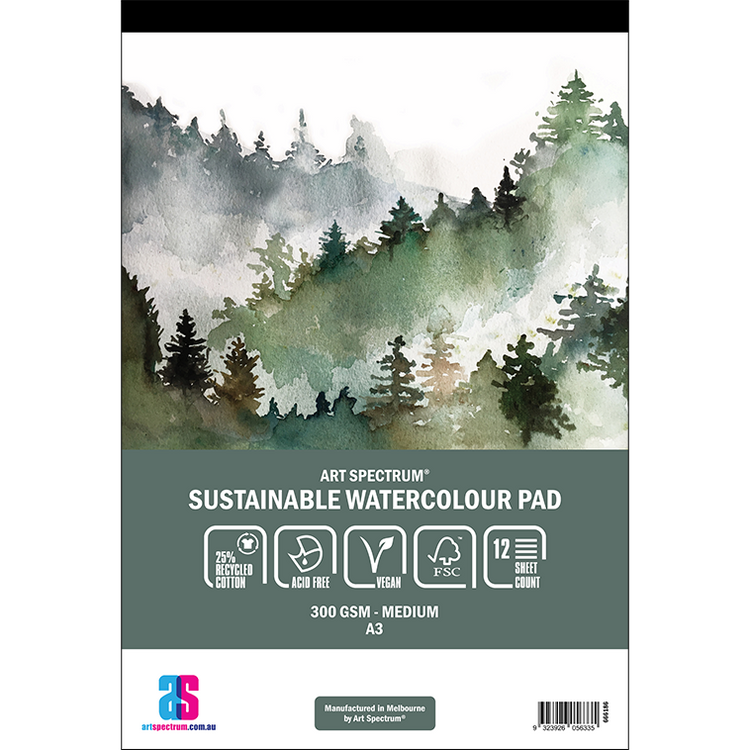 Art Spectrum Sustainable Watercolour Pad 300gsm