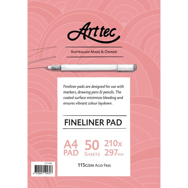 Arttec Fineliner Pad - 115gsm