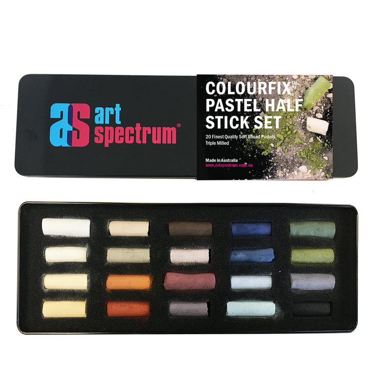 Art Spectrum Colourfix Pastel Half Stick Set - Tins of 20