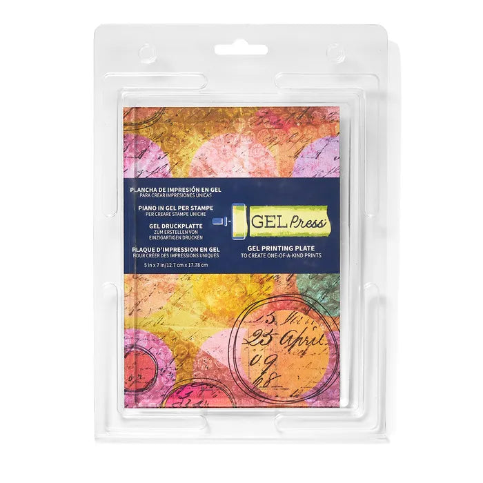 Gel Press Printing Plate - 5" x 7"