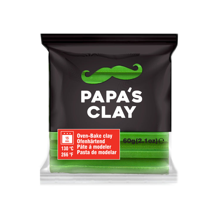 PAPAS Polymer Clay 60 GSM - Oven Bake