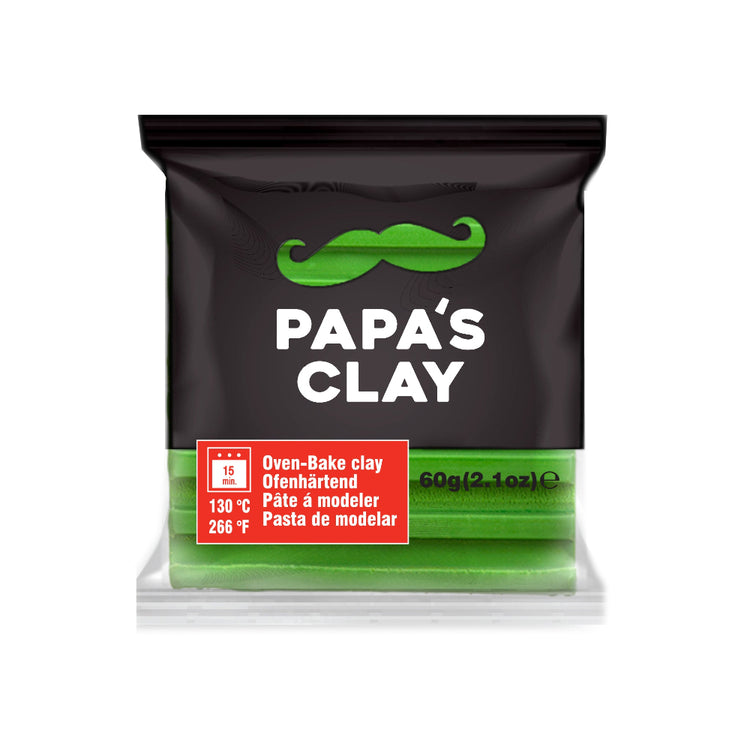 PAPAS Polymer Clay 60 GSM - Oven Bake