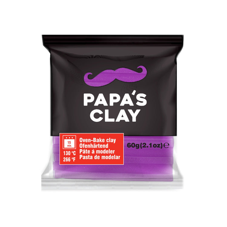 PAPAS Polymer Clay 60 GSM - Oven Bake