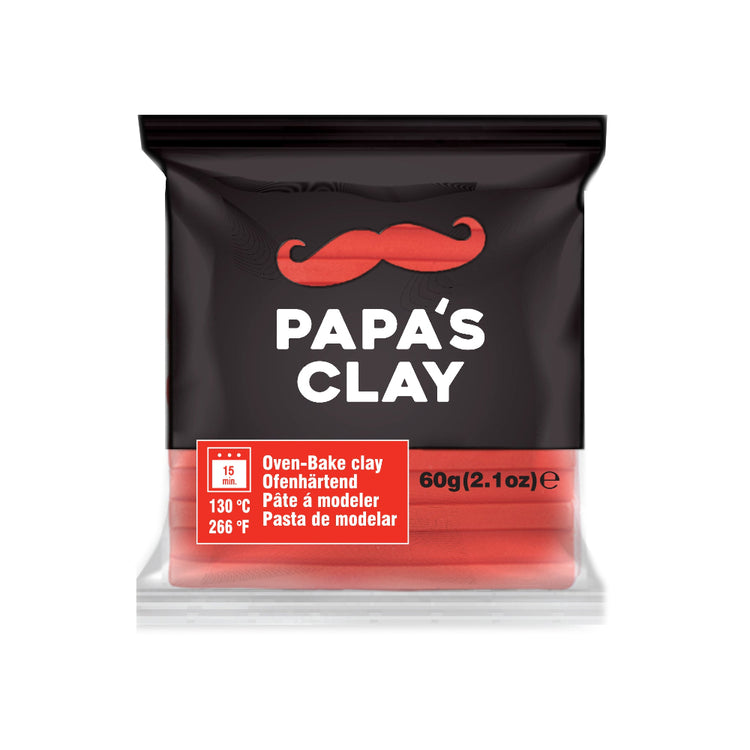 PAPAS Polymer Clay 60 GSM - Oven Bake