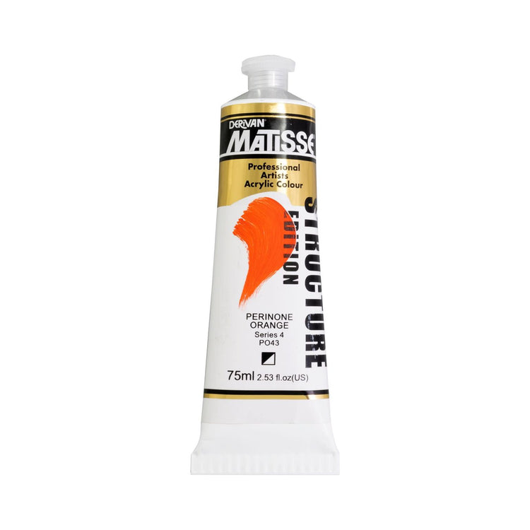 Matisse Acrylic Paint Structure - 75ml Tubes N to Z