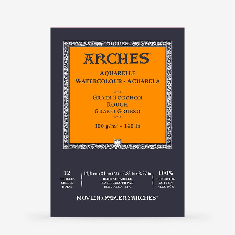 Arches Aquarelle Watercolour Pads - 300gsm - Various sizes