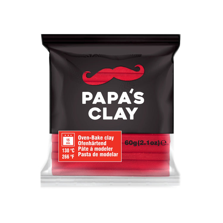 PAPAS Polymer Clay 60 GSM - Oven Bake