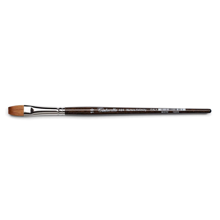 Tintoretto Flat Brush Kolinsky Sable - Series 424