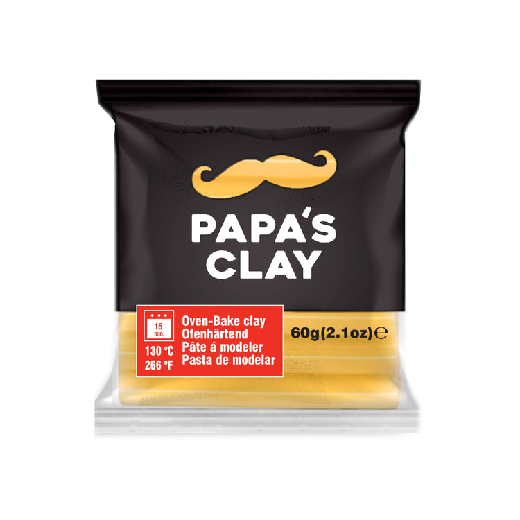 PAPAS Polymer Clay 60 GSM - Oven Bake