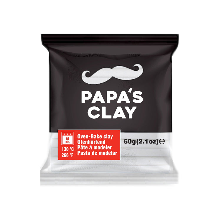 PAPAS Polymer Clay 60 GSM - Oven Bake