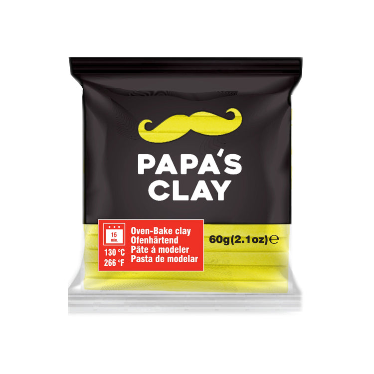 PAPAS Polymer Clay 60 GSM - Oven Bake