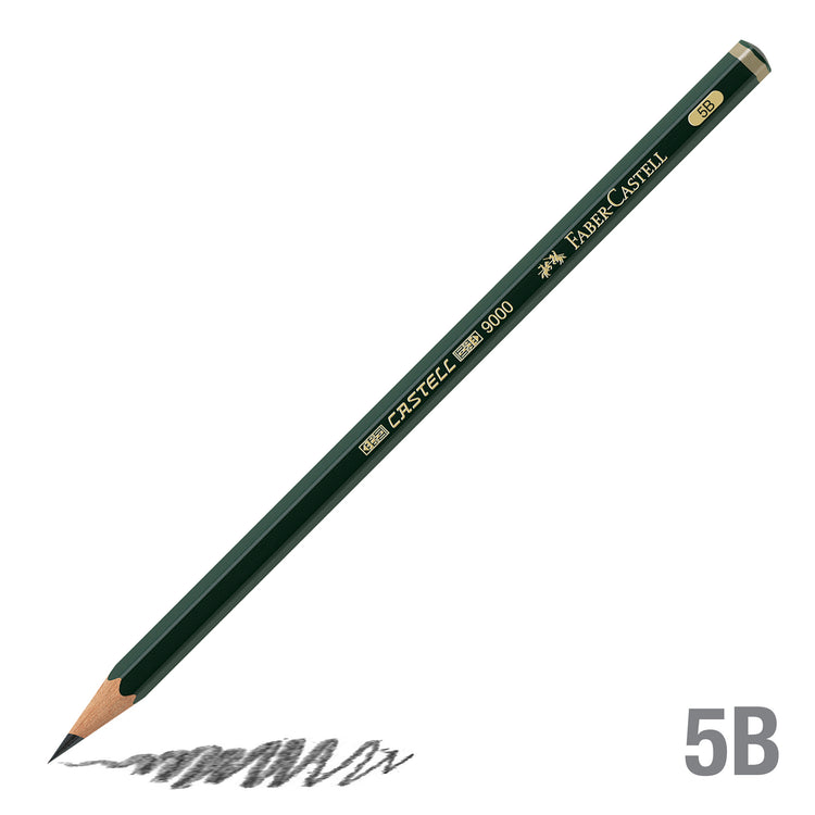Faber-Castell 9000 Graphite Pencils - Sold individually