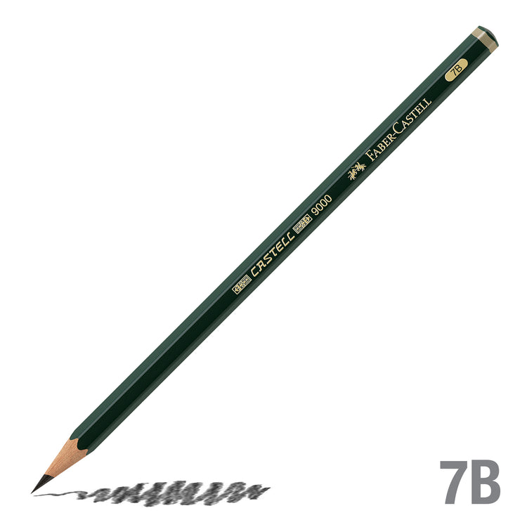 Faber-Castell 9000 Graphite Pencils - Sold individually