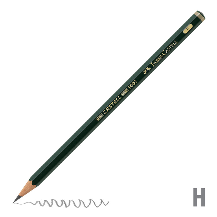 Faber-Castell 9000 Graphite Pencils - Sold individually