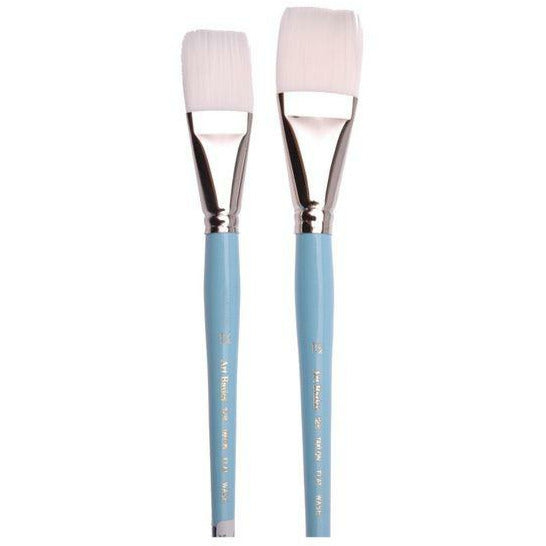 Art Basics 128 Taklon Flat Wash Brushes