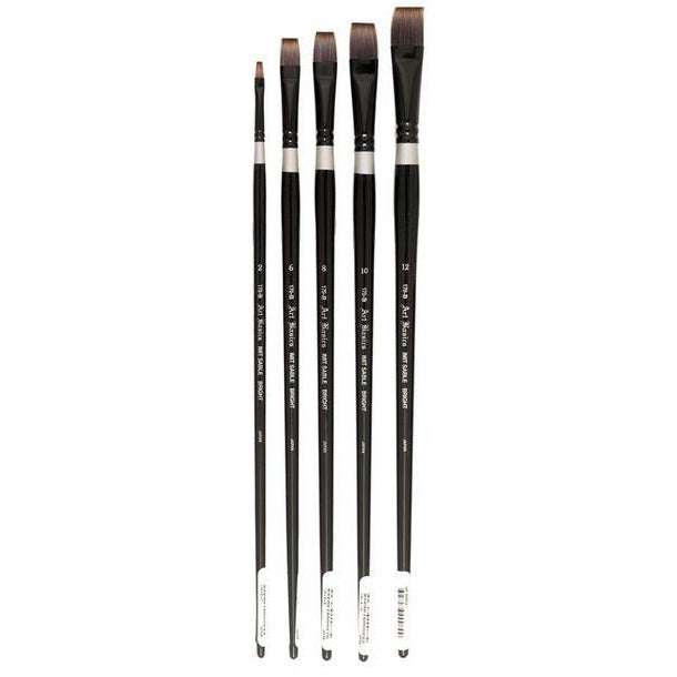 Art Basics 170-B Sable Bright Brushes