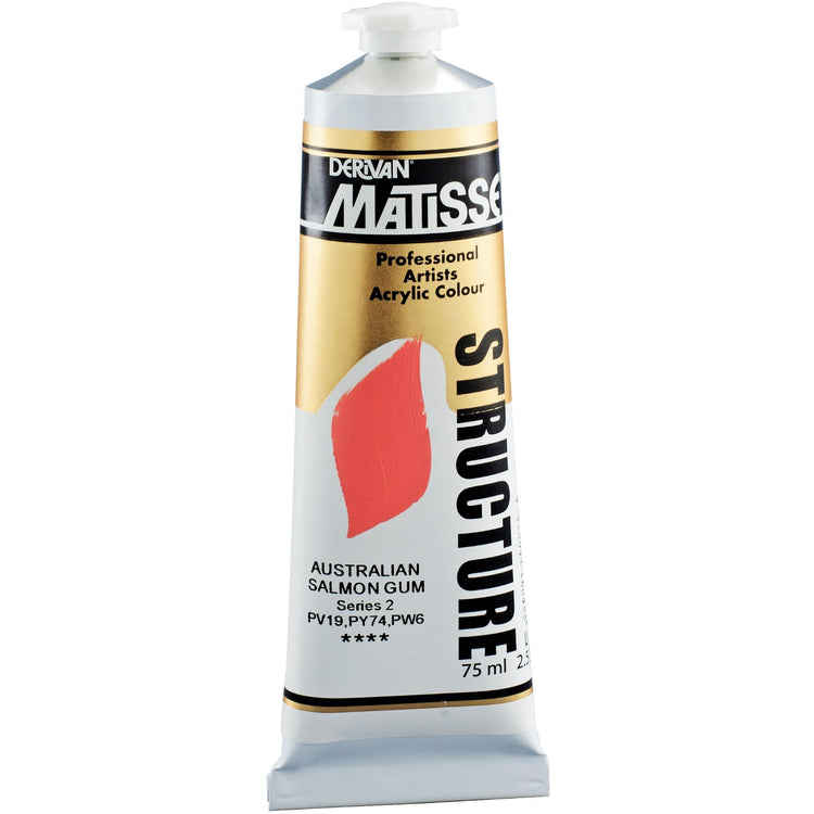 Matisse Acrylic Paint Structure - 75ml Tubes - A to M