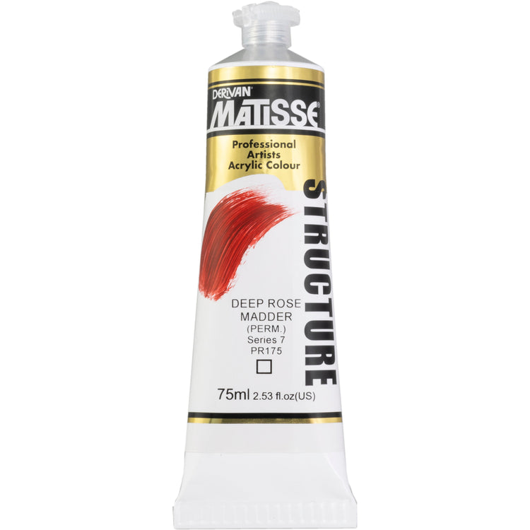Matisse Acrylic Paint Structure - 75ml Tubes - A to M