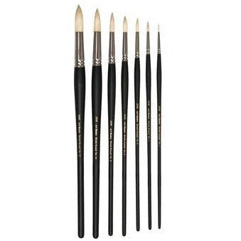 Art Basics 205 Hog Bristle Brush - Round