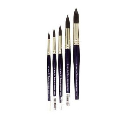 Art Basics 260R Watercolour Wash Squirrelon Mixed Fibre Mop Brushes