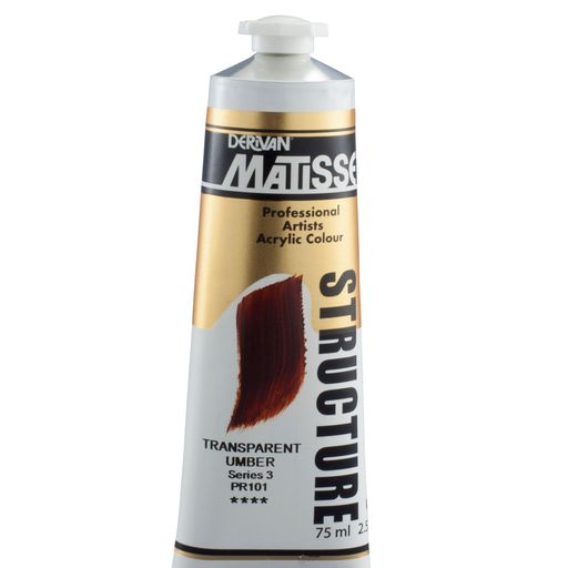 Matisse Acrylic Paint Structure - 75ml Tubes - A to M