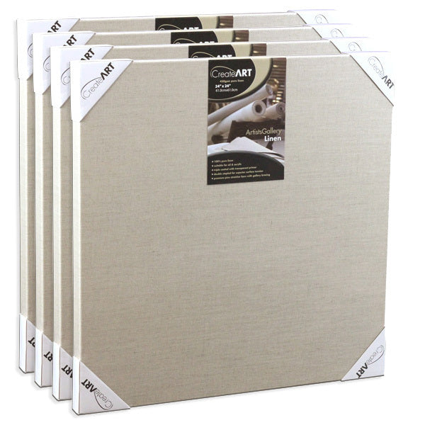 CreateART Artist Gallery Transparent Linen 35mm 450gsm CALT - Full Carton