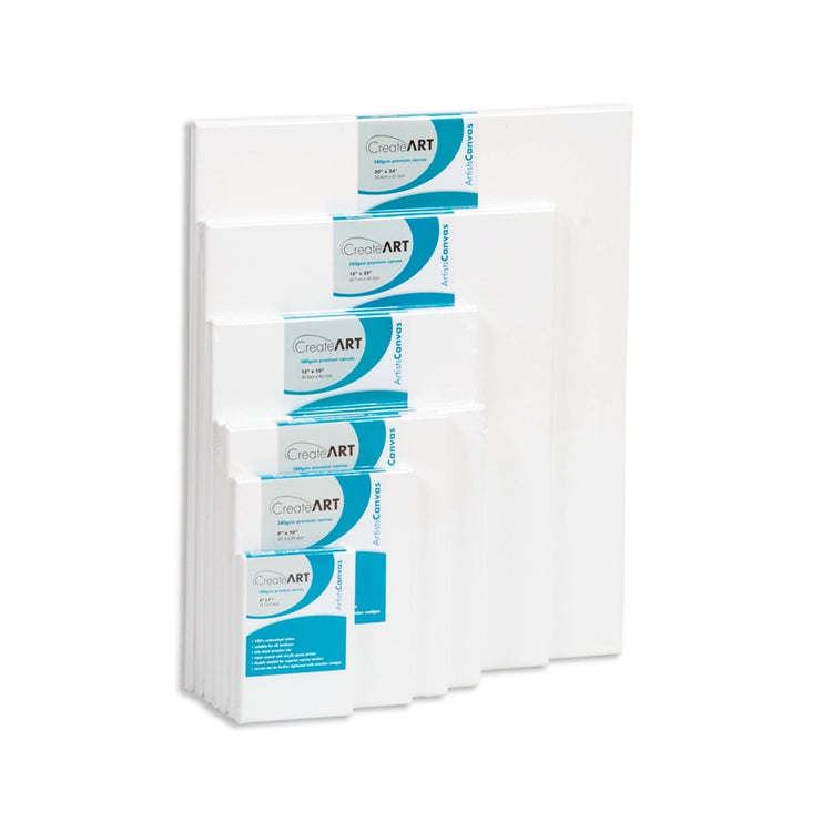 CreateART Artist Canvas 16mm 380gsm CA - Full Cartons