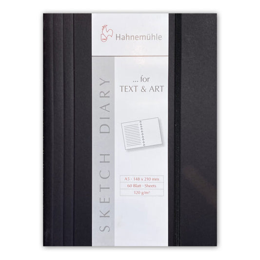 Hahnemuhle Sketch Diary for Text & Art - A5 & A6