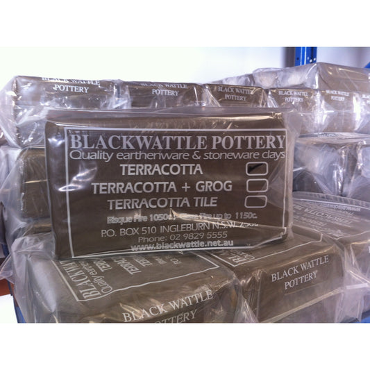 Blackwattle Terracotta Fine Clay - 10kg Bag