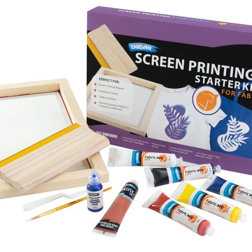 Derivan Silk Screen Set for Fabric