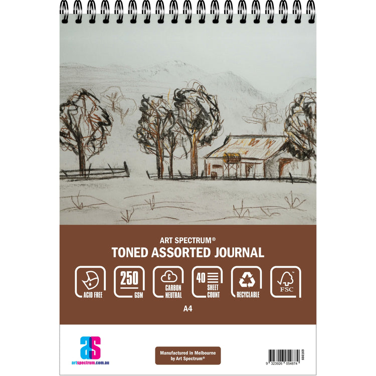 Art Spectrum Toned Journals 250gsm